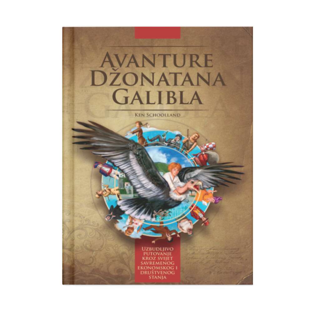 Naslovnica knjige Avanture Džonatana Galibla